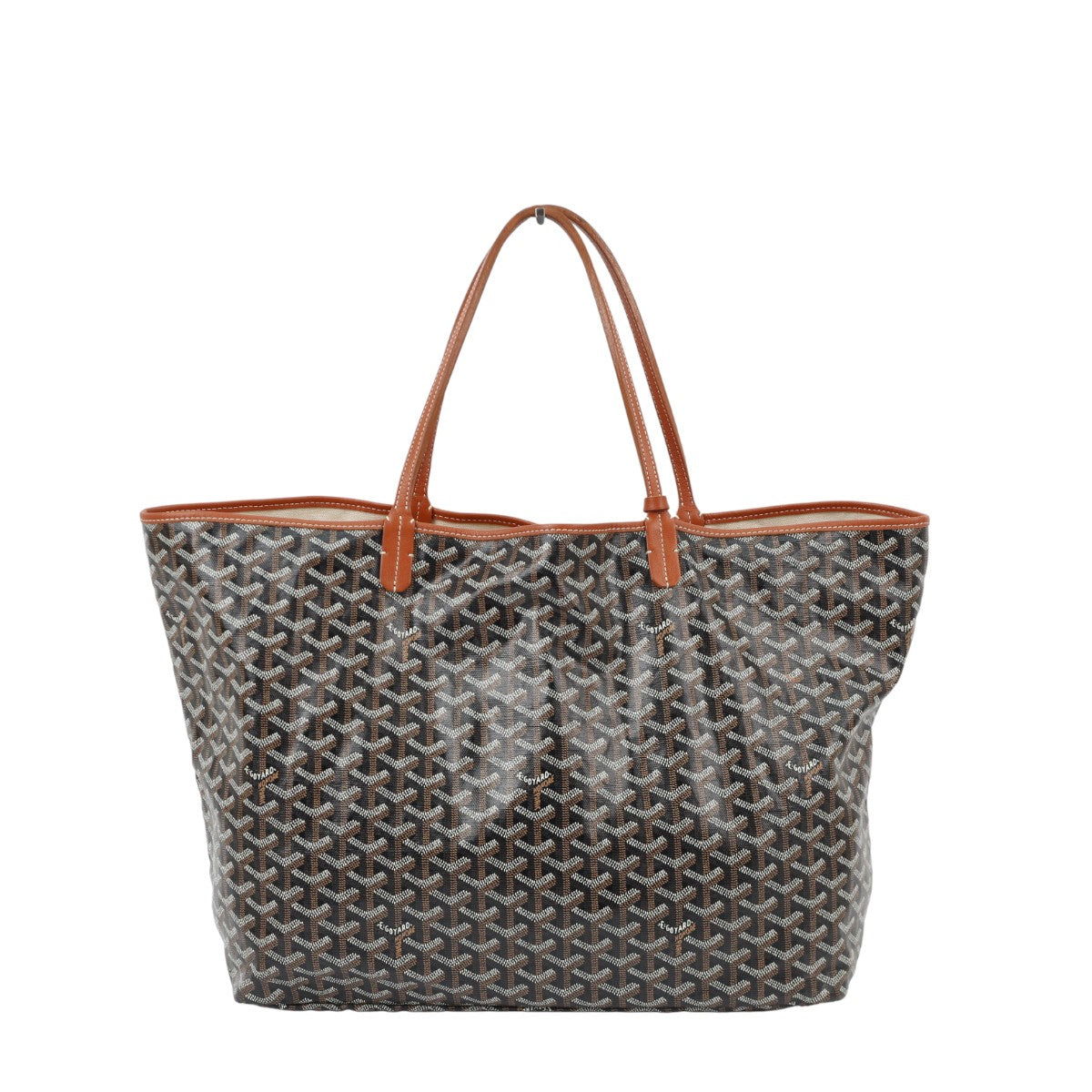 Goyard Saint Louis GM Black Tan Goyardine 3000