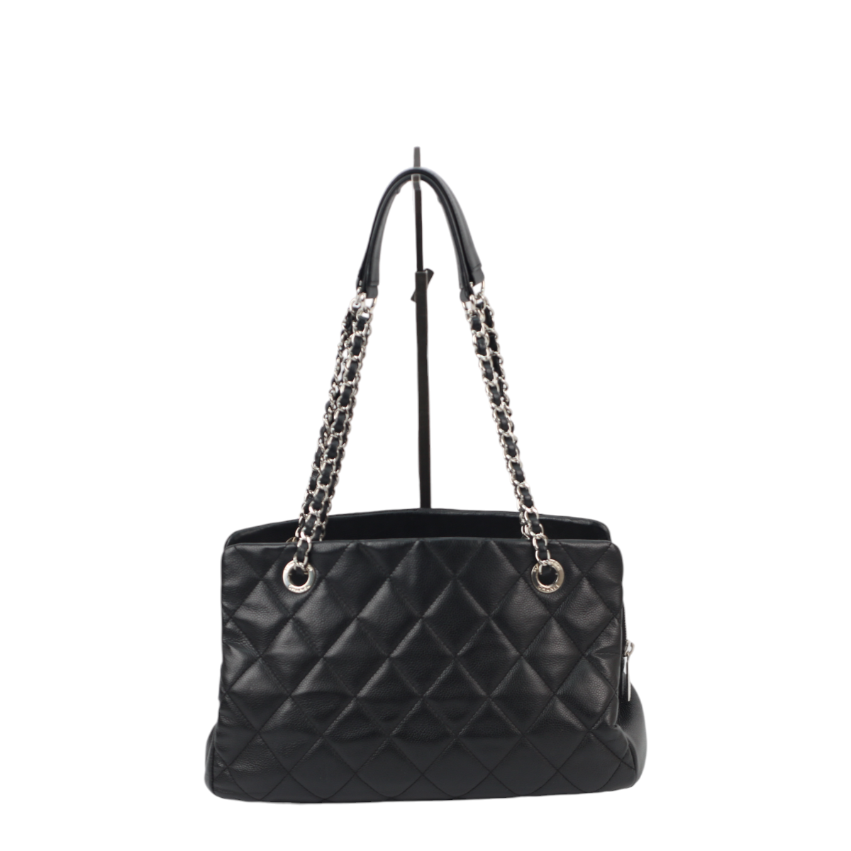 Chanel Timeless CC Shopper Tote Black Caviar 3026