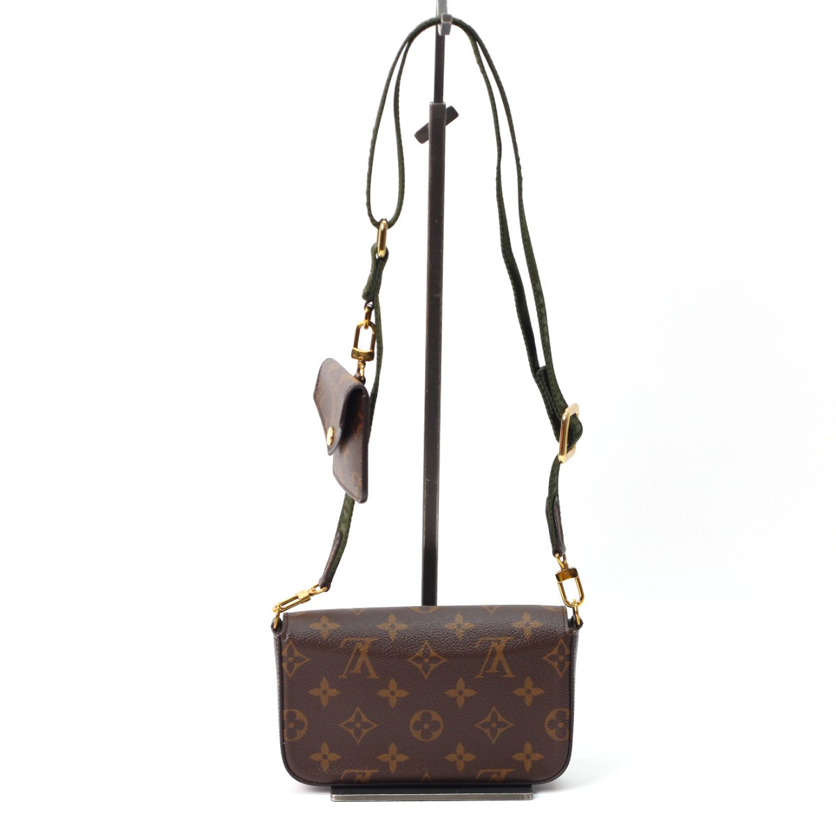 Louis Vuitton Felicie Strap & Go Monogram Green 3029