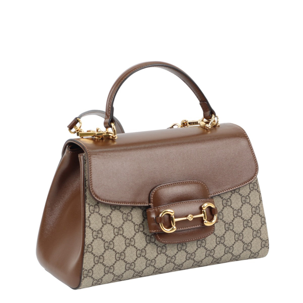 Gucci 1955 Horsebit Medium Top Handle GG Supreme 3010