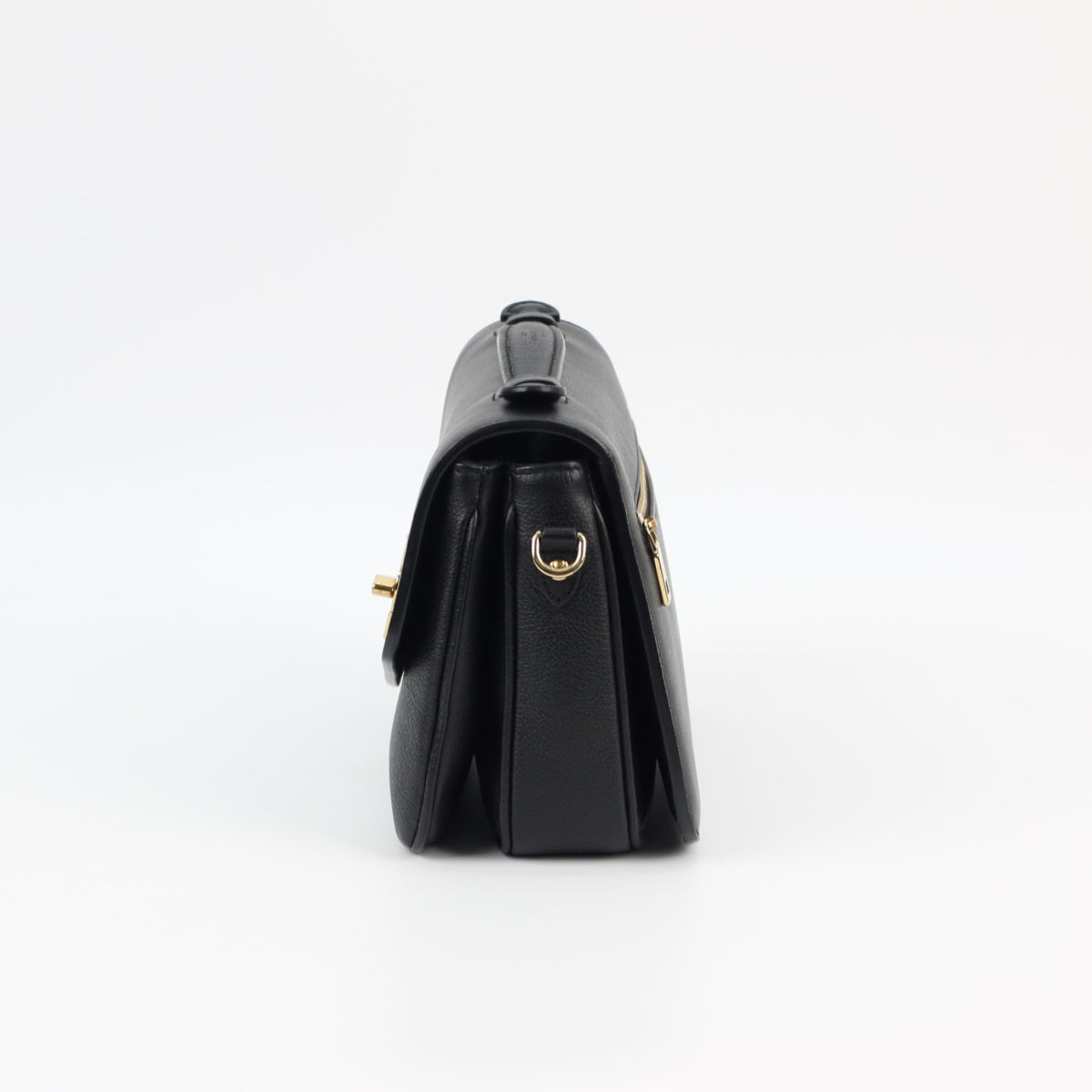 Louis Vuitton Oxford Lockme Black Leather 3014