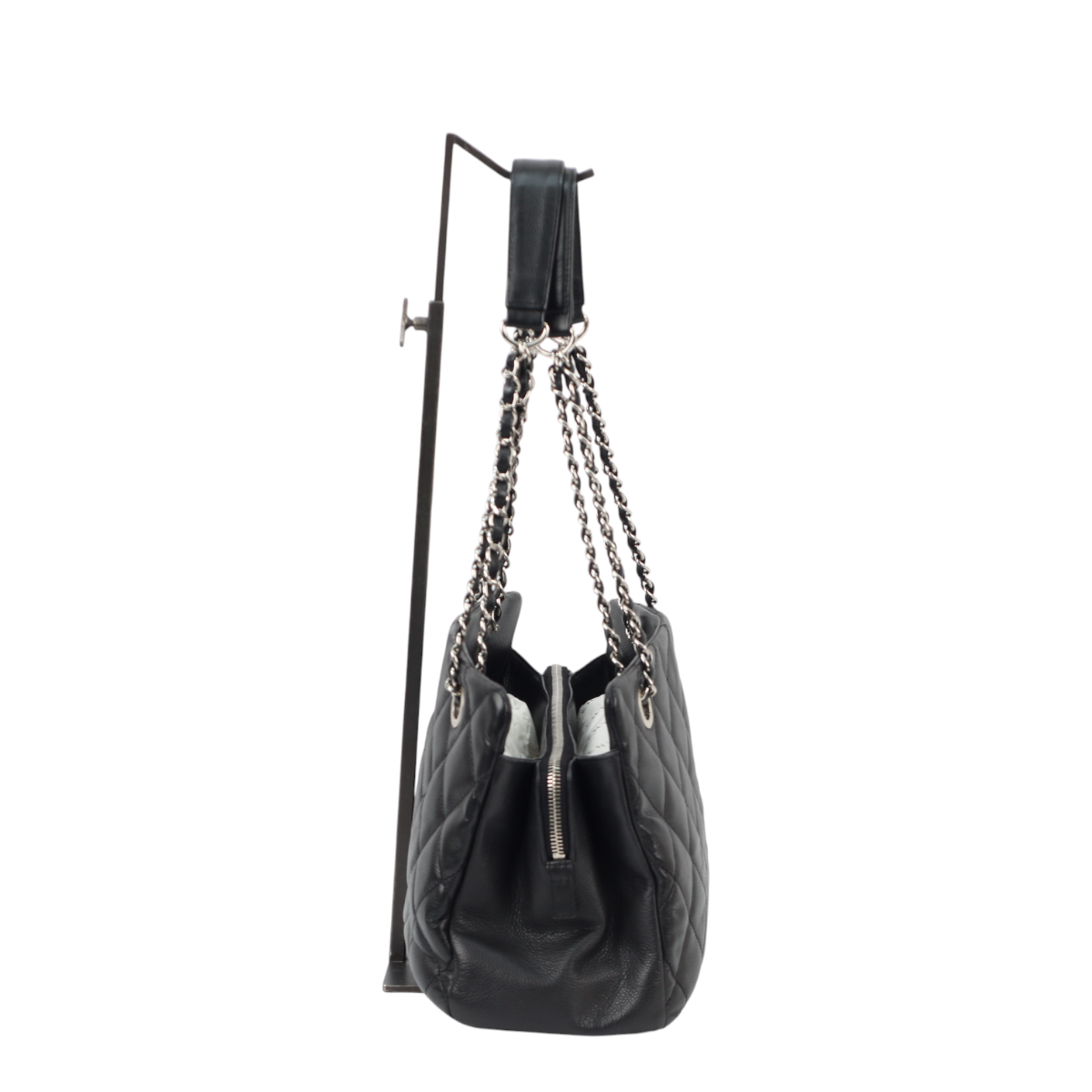 Chanel Timeless CC Shopper Tote Black Caviar 3026
