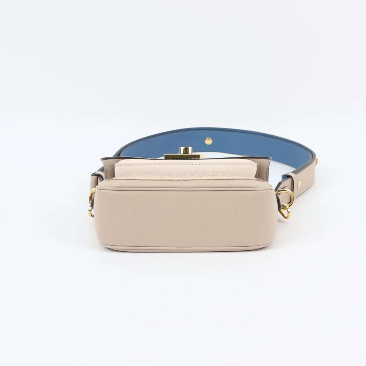 Louis Vuitton Lockme Tender Greige Grained Leather 3013