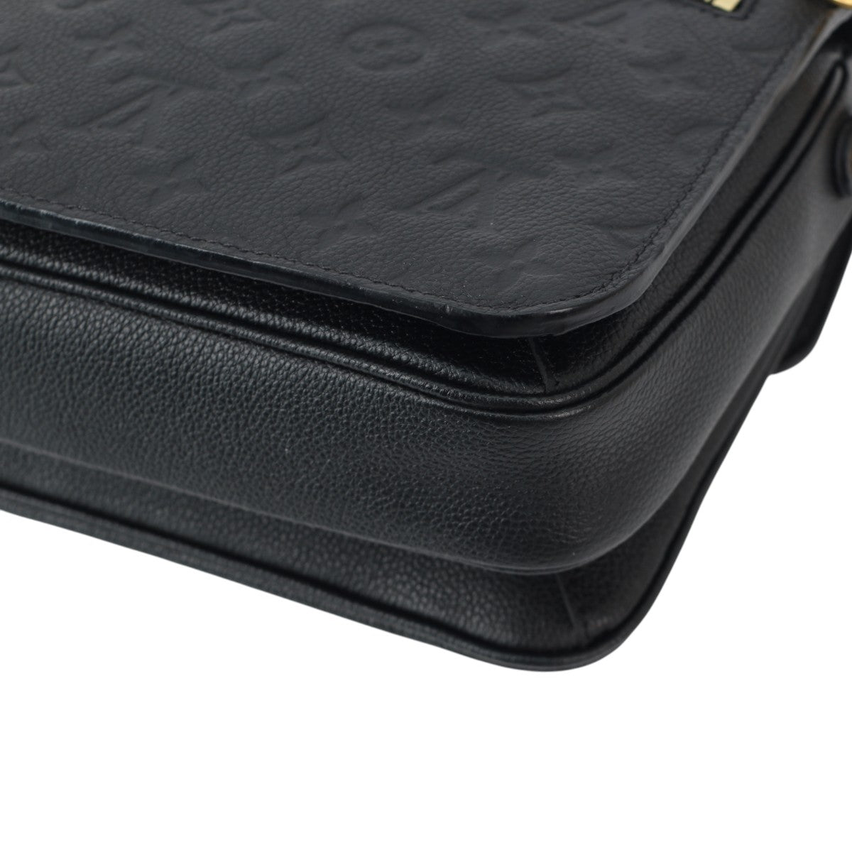 Louis Vuitton Pochette Metis Black Empreinte 2997