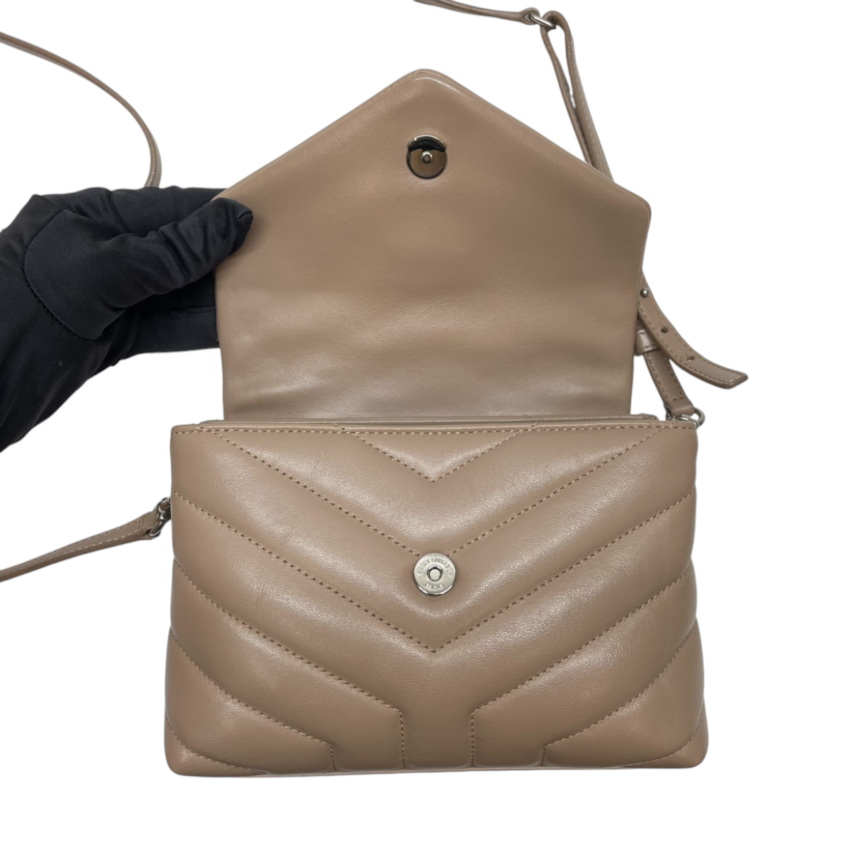 YSL LouLou Toy Beige SHW 3027