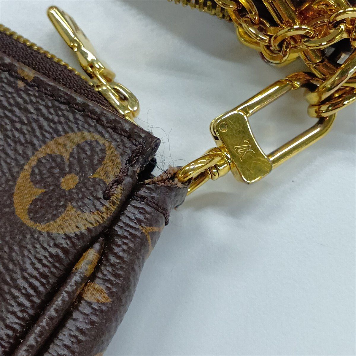 Louis Vuitton Multi Pochette Accessories Monogram Pink Rose Clair 3509