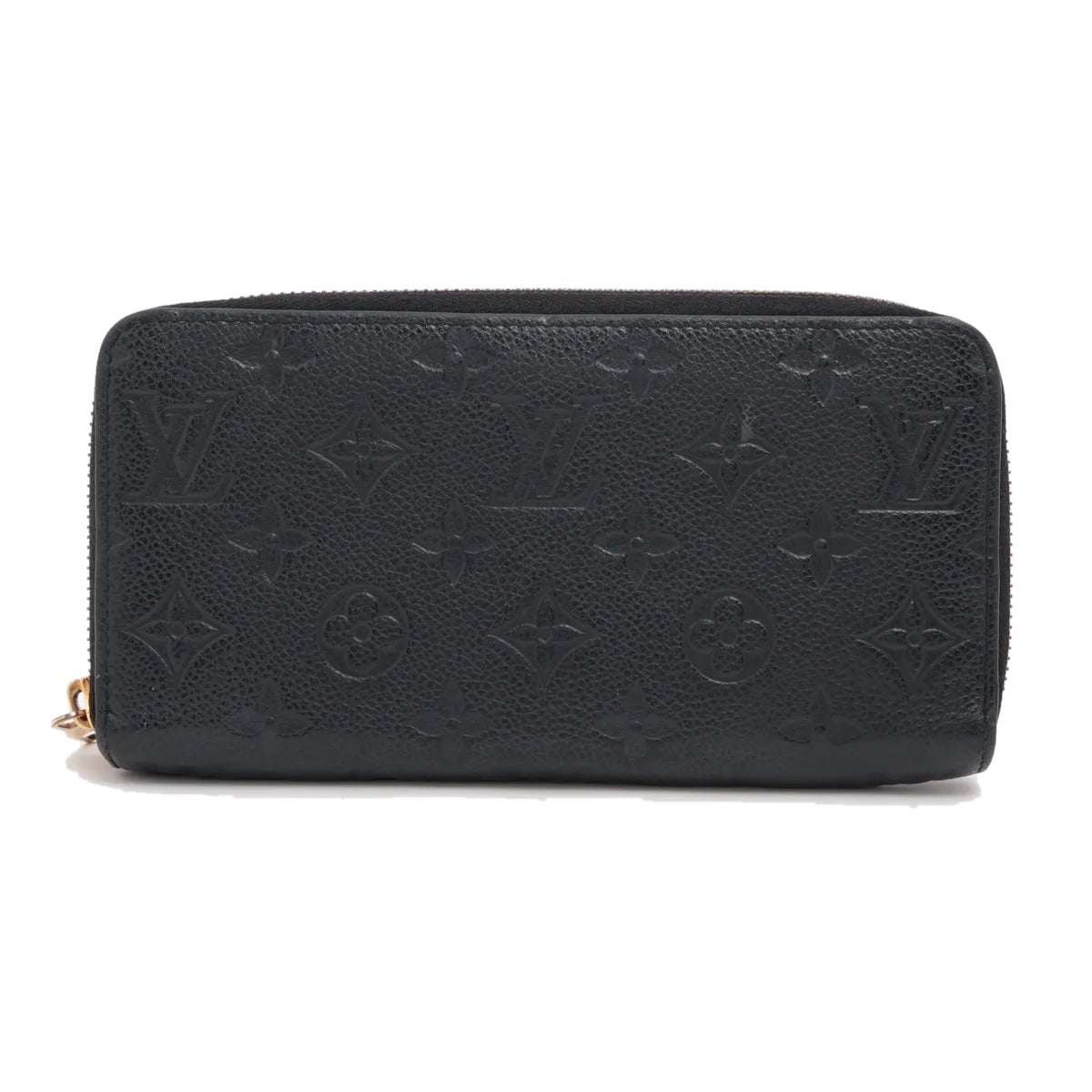 Louis Vuitton Zippy Wallet Black Empreinte Leather 3493