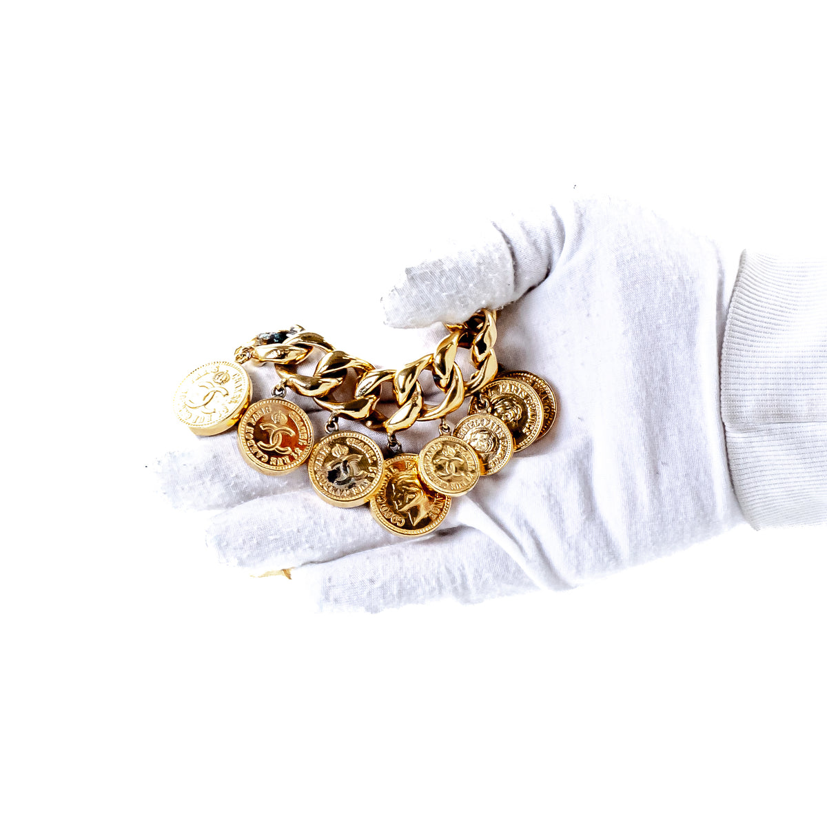 Chanel Coin Charm Bracelet
