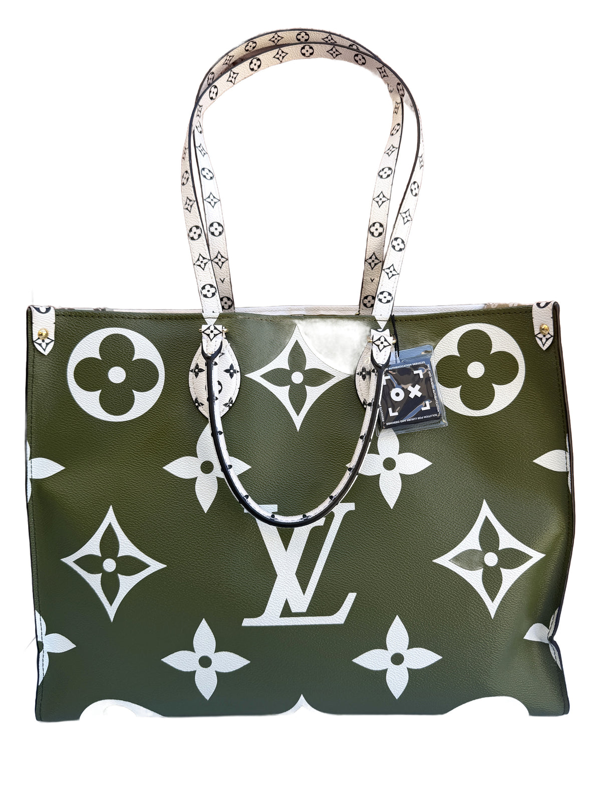 Louis Vuitton OnTheGo GM Giant Monogram Khaki 3507