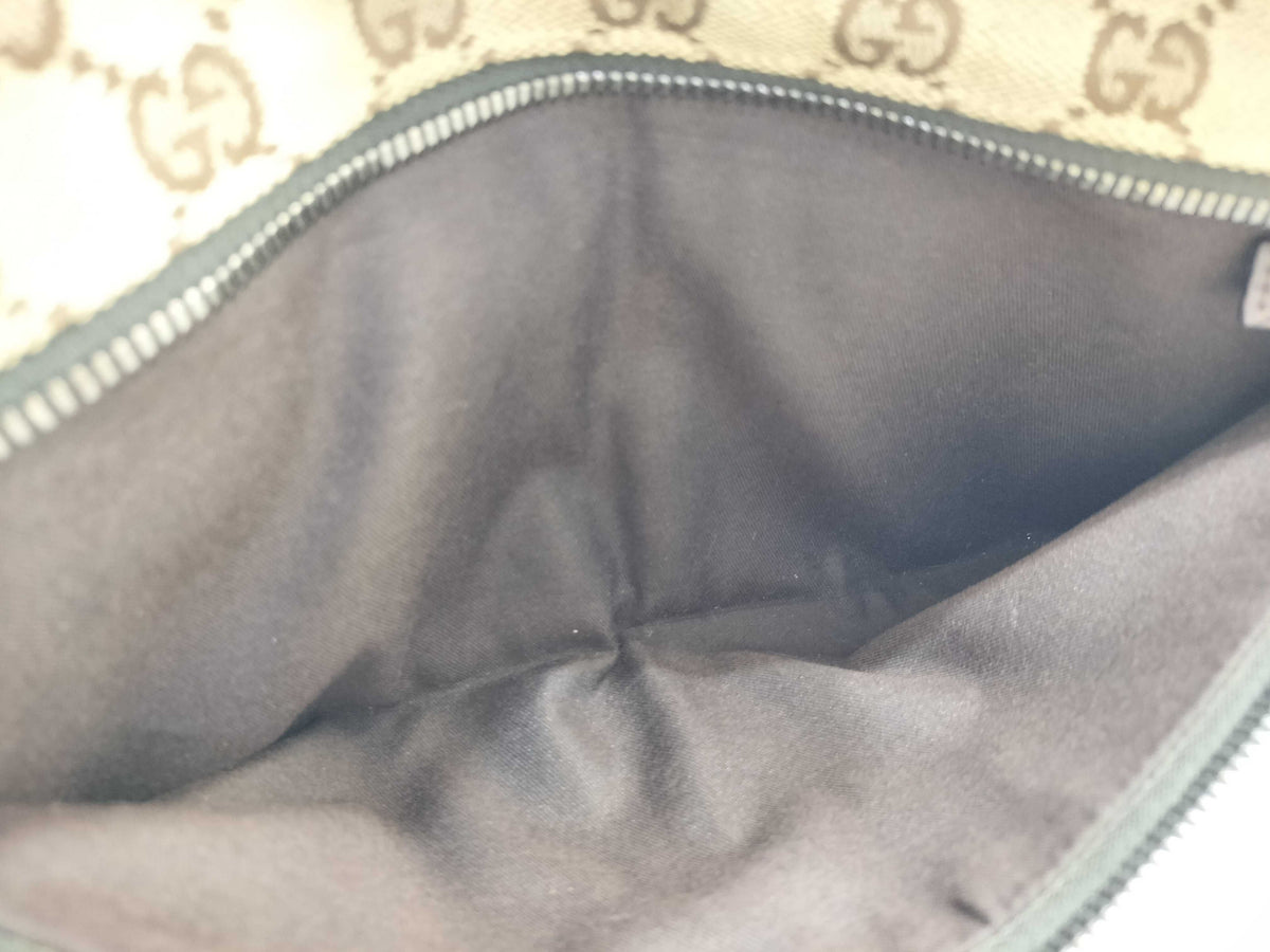 Gucci Waist Belt Bag GG Canvas Sherry Line 3188