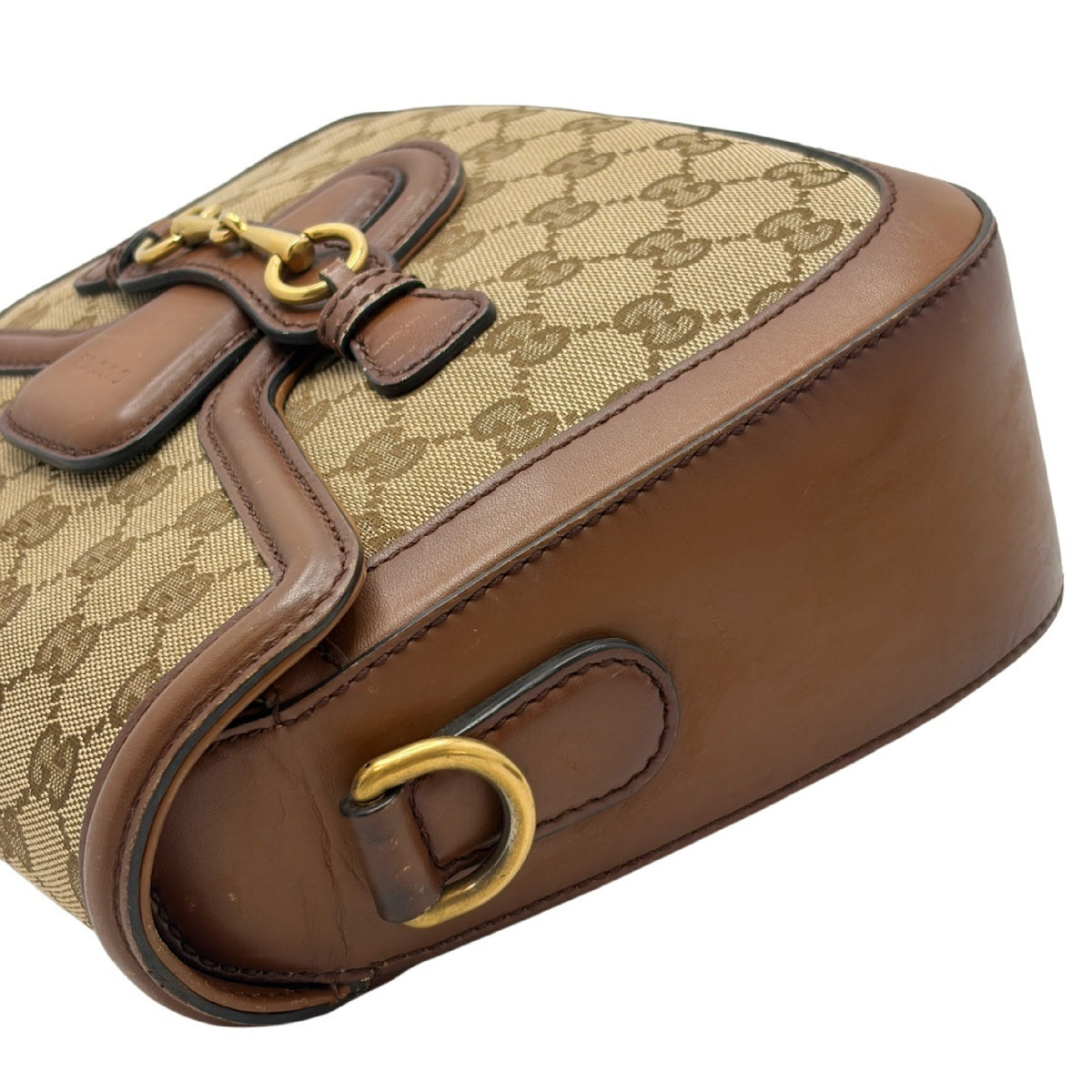 Gucci Horsebit 1955 Shoulder Bag GG Sherry Line 3223
