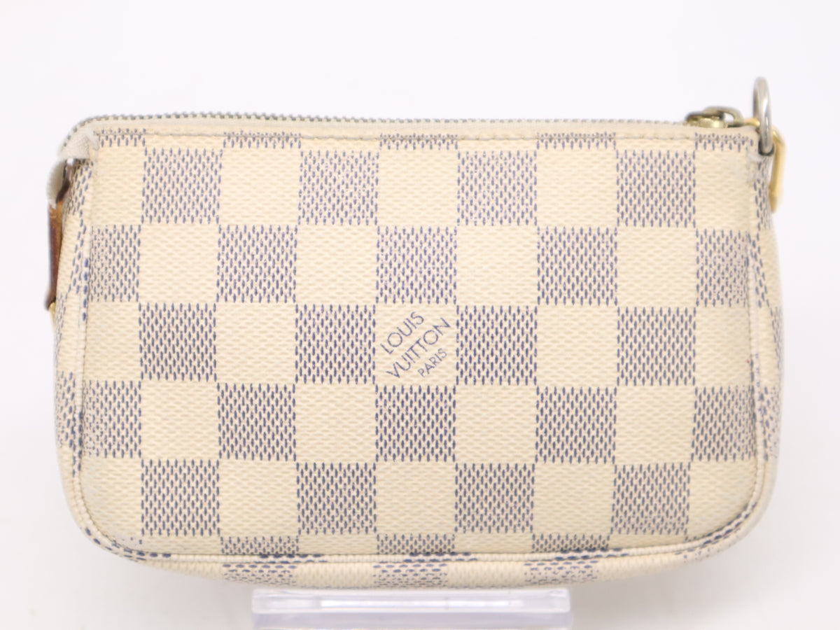 Louis Vuitton Mini Pochette Accessories Damier Azur 3282