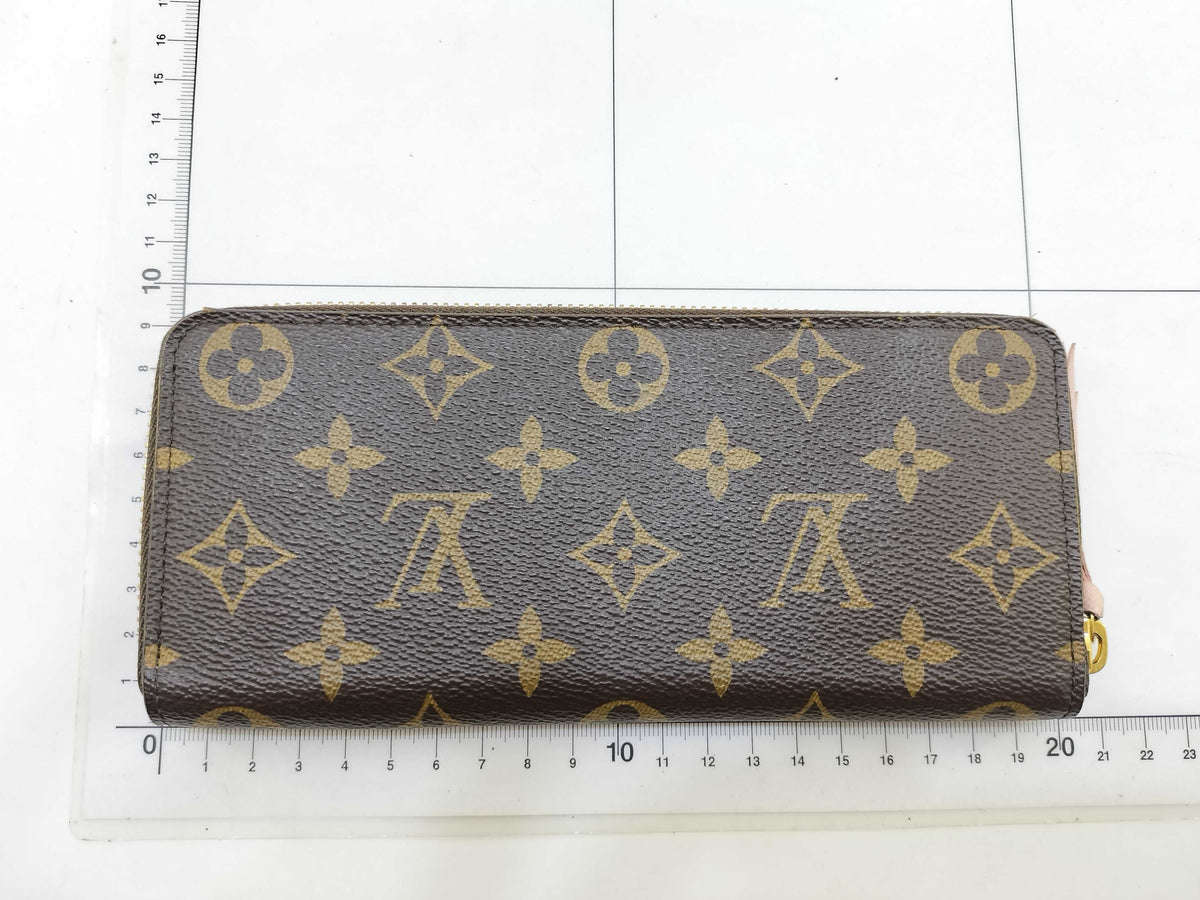 Louis Vuitton Clemence Wallet Monogram Rose Ballerine 3288
