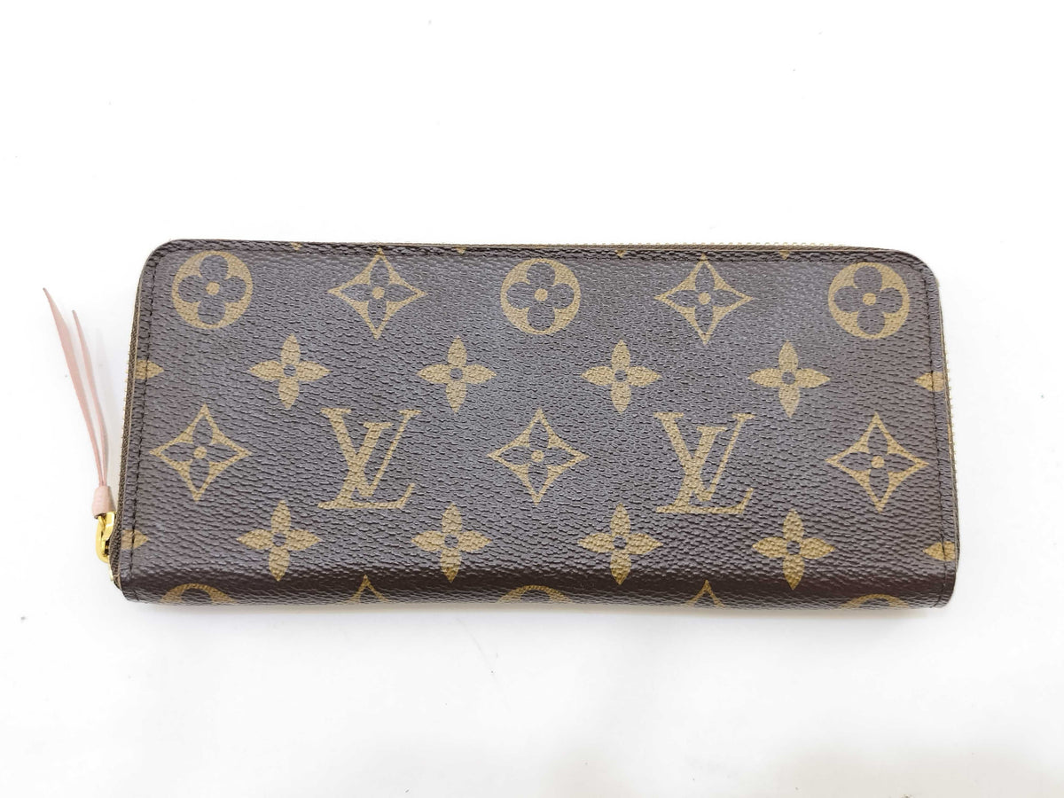 Louis Vuitton Clemence Wallet Monogram Rose Ballerine 3288