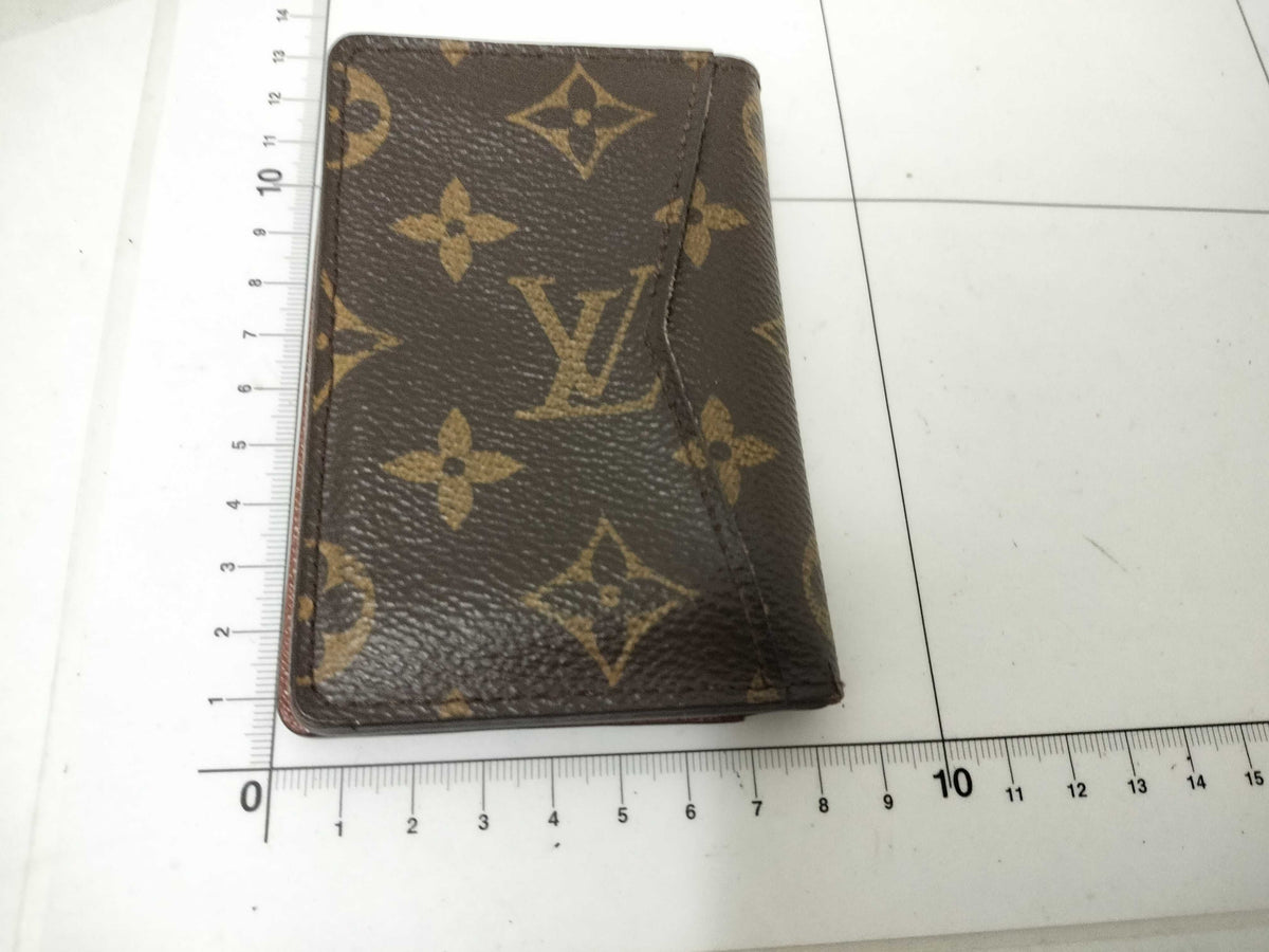 Louis Vuitton Pocket Organizer Wallet Monogram 3298