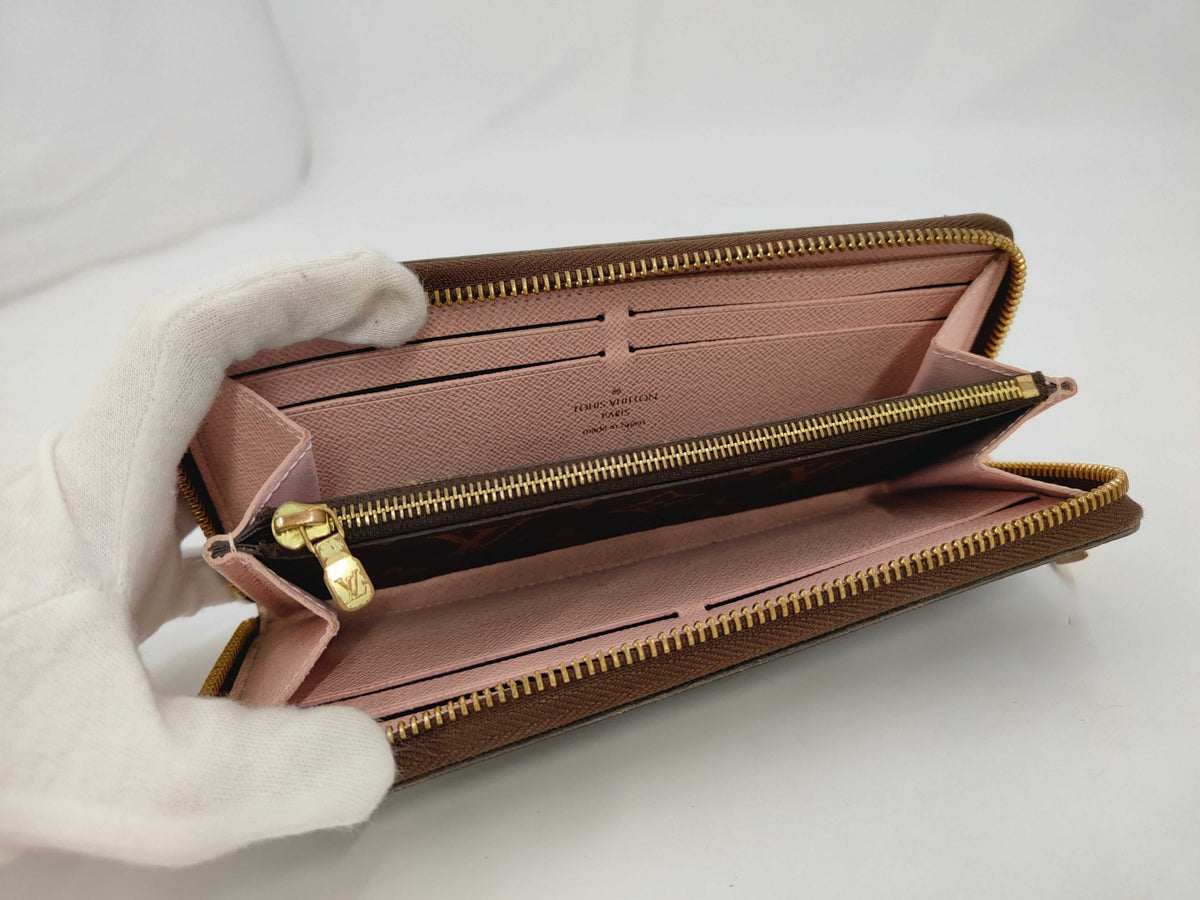 Louis Vuitton Clemence Wallet Monogram Rose Ballerine 3416