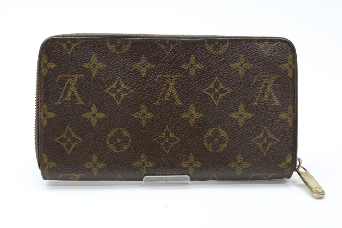 Louis Vuitton Zippy Organizer Wallet Monogram 3417