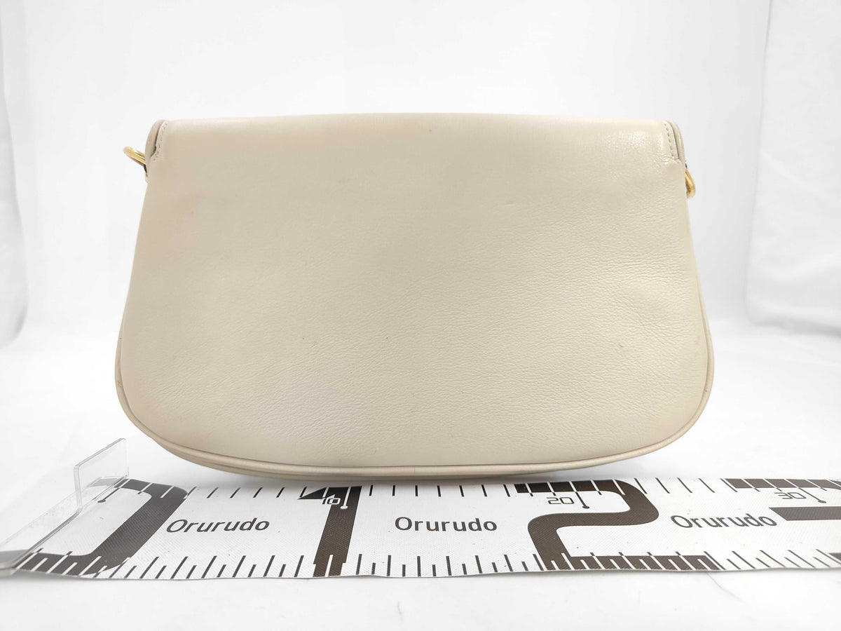 Gucci Blondie Shoulder Bag Beige Leather 3429