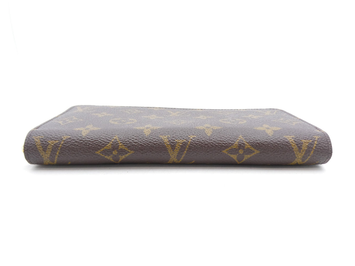 Louis Vuitton Zippy Wallet Monogram Cerise Red 3420