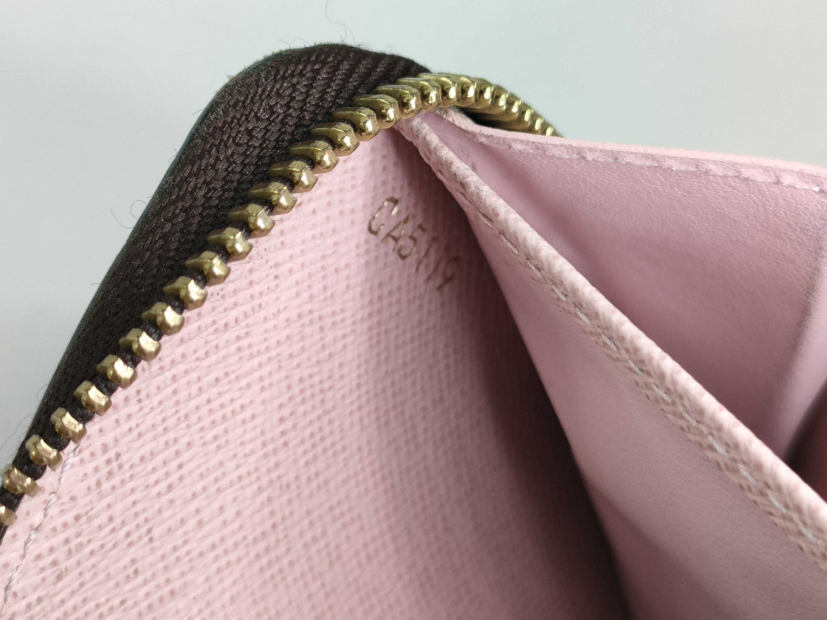 Louis Vuitton Zippy Wallet Monogram Rose Ballerine 3424