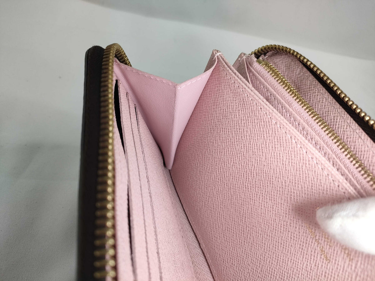 Louis Vuitton Zippy Wallet Monogram Rose Ballerine 3424