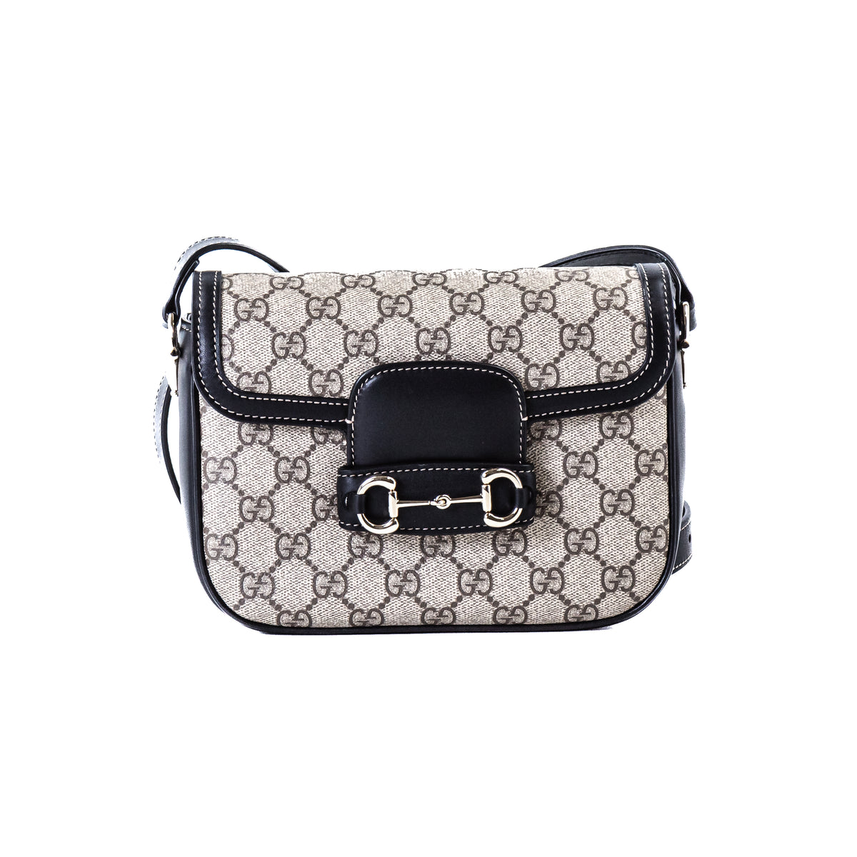 Gucci Horsebit 1955 Crossbody GG Supreme Black