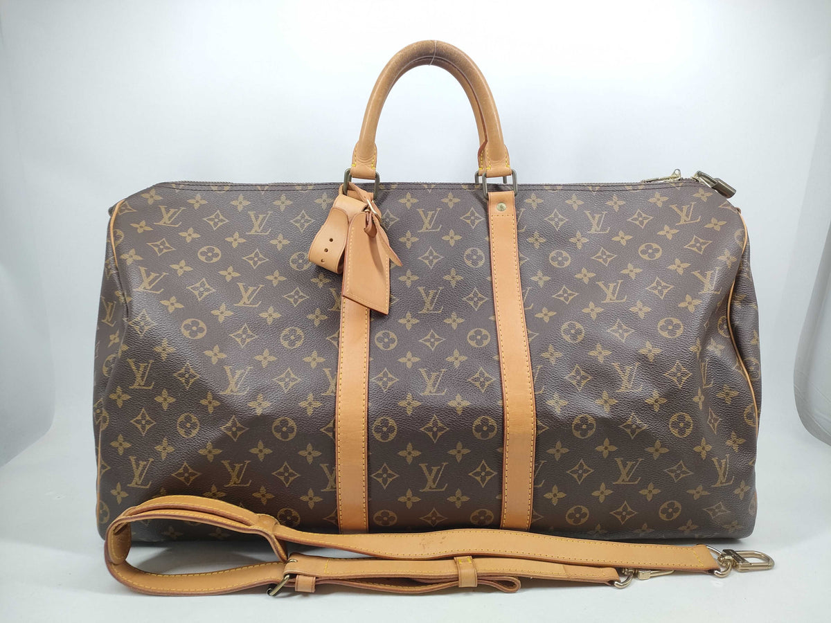 Louis Vuitton Keepall 55cm Bandouliere Monogram 3092