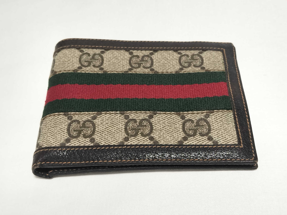 Gucci Bifold Wallet GG Sherry Line 3280