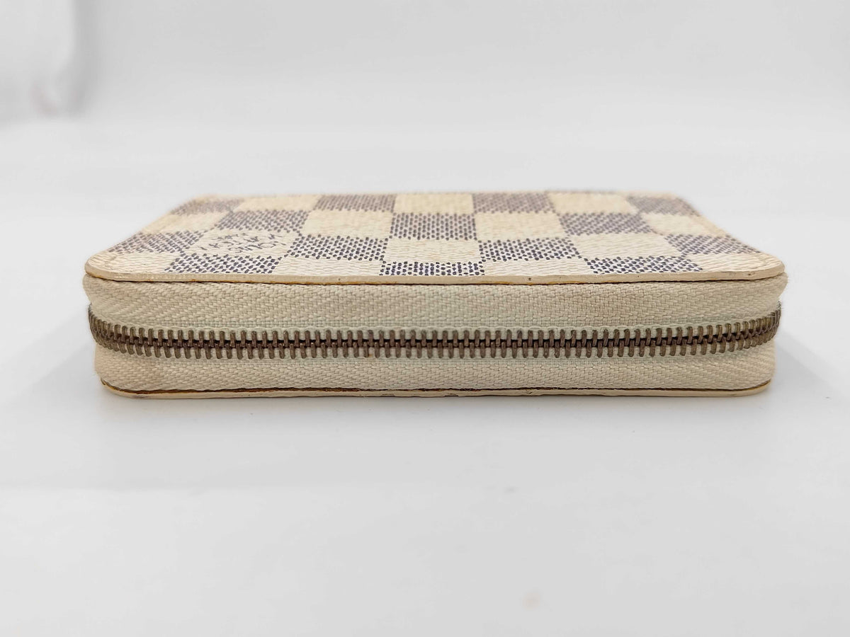 Louis Vuitton Zippy Coin Card Case Damier Azur 3313