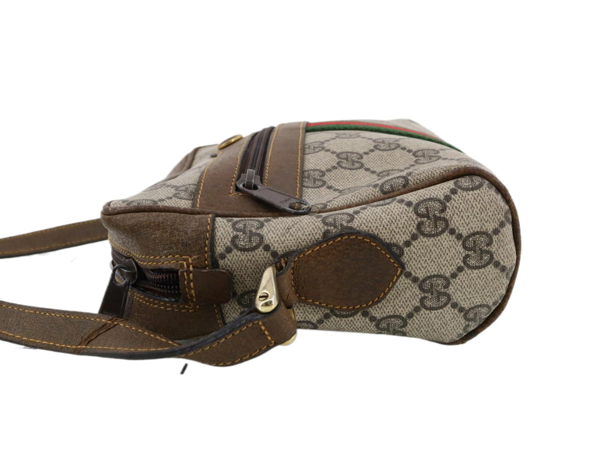 Gucci Front Zip Crossbody Sherry Line 2699