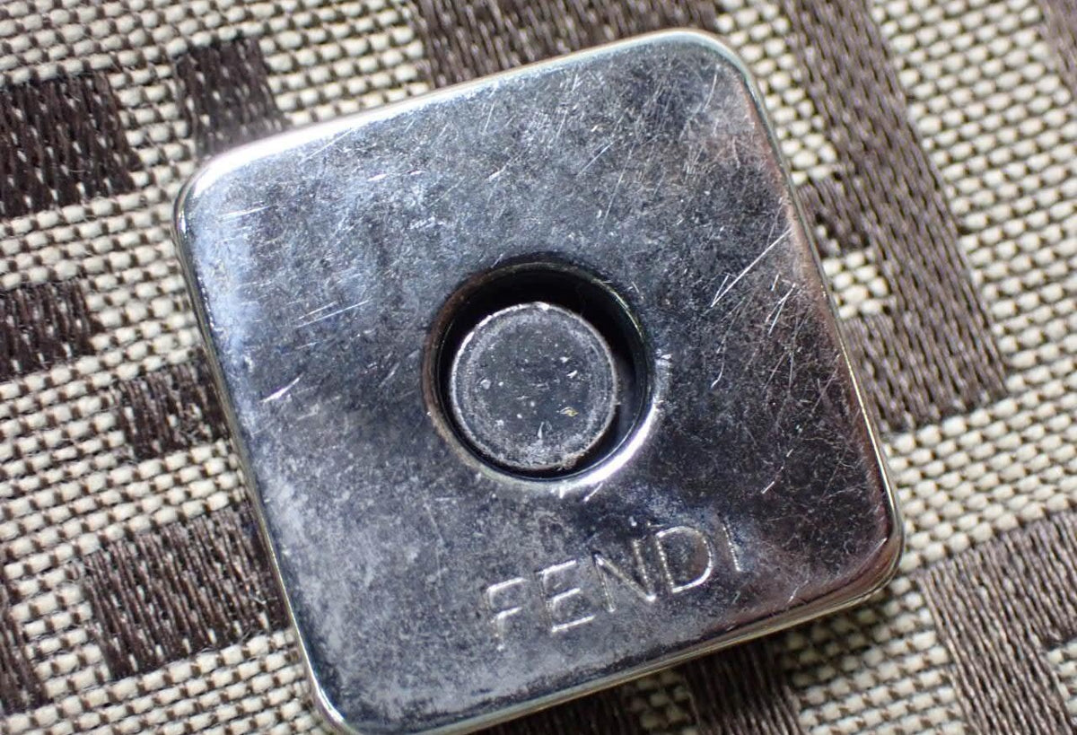 Fendi Zucchino Baguette Beige 2804
