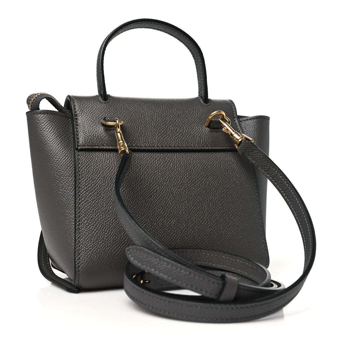 Celine Pico Belt Bag Dark Grey