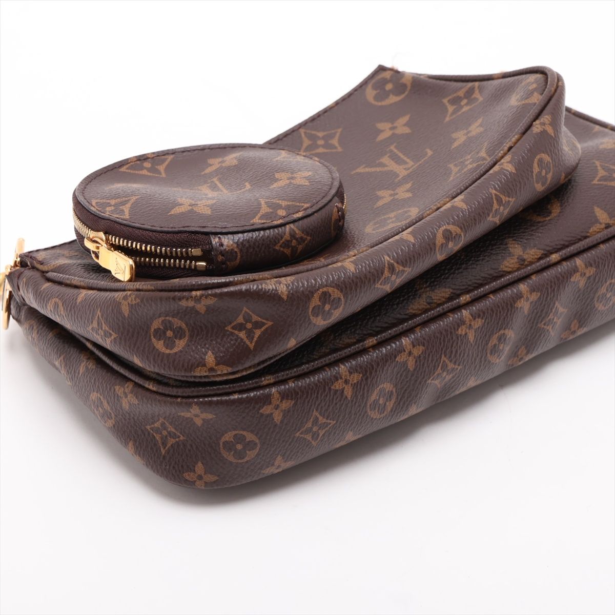 Louis Vuitton Multi Pochette Accessories Monogram Pink Rose Clair 3509