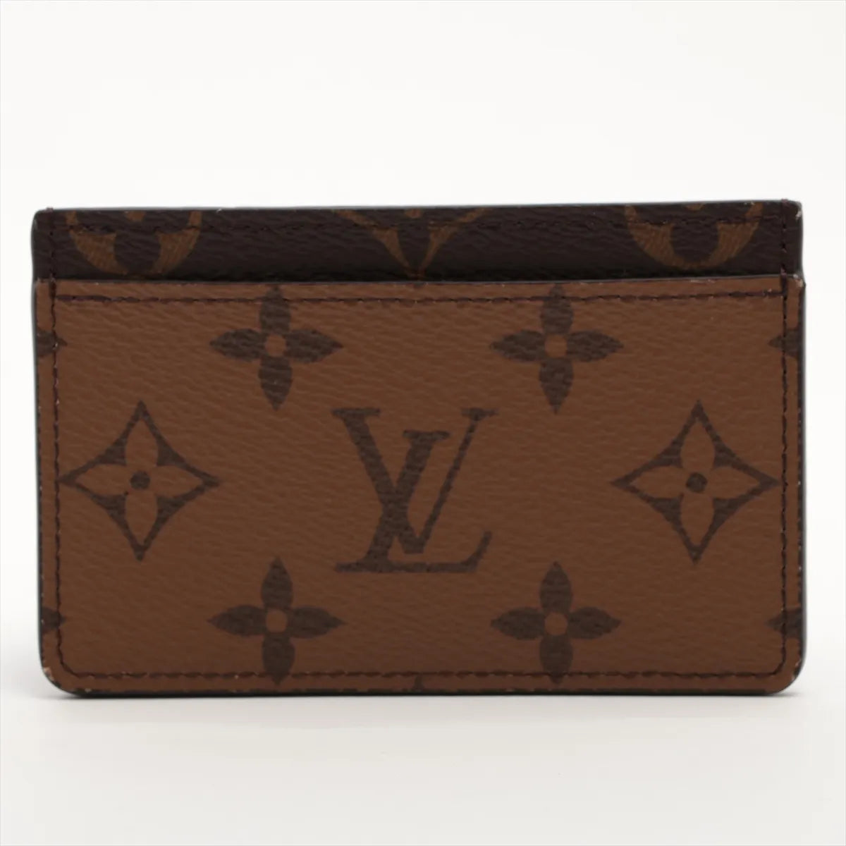 Louis Vuitton Card Holder Monogram Reverse (Full Set) 3255