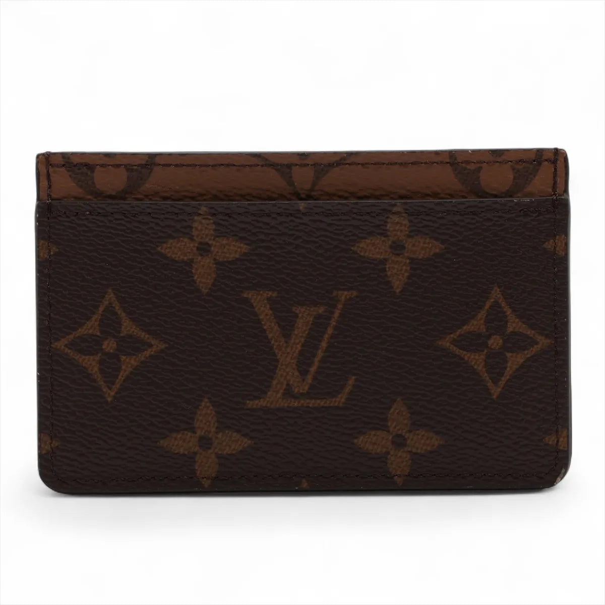Louis Vuitton Card Holder Monogram Reverse (Full Set) 3255