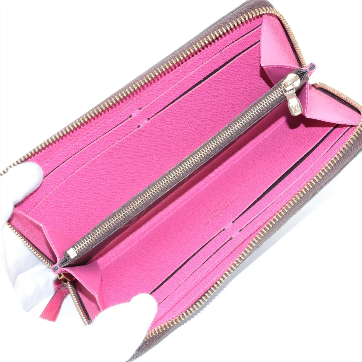 Louis Vuitton Clemence Wallet Monogram Framboise 3342