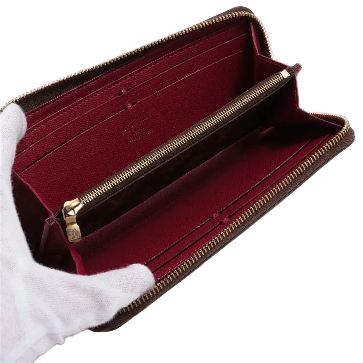 Louis Vuitton Clemence Wallet Monogram Fuchsia 3268