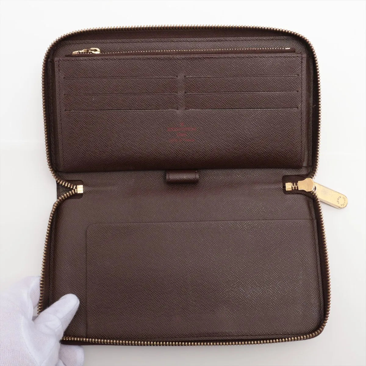 Louis Vuitton Zippy Organizer Damier Ebene 3346