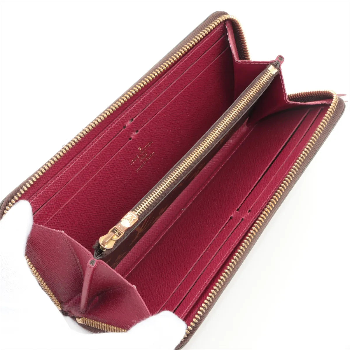 Louis Vuitton Clemence Wallet Monogram Fuchsia 3259