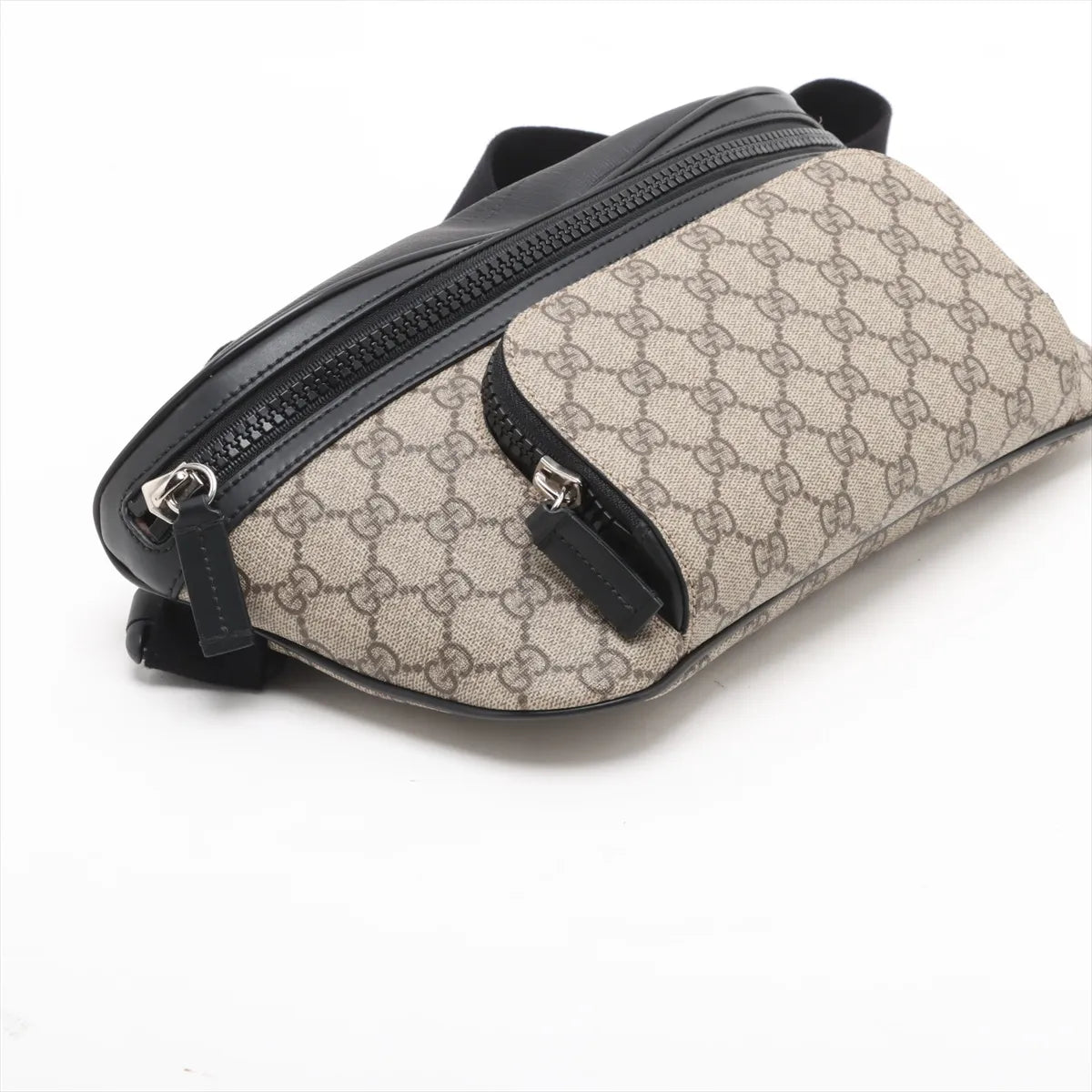 Gucci Eden Waist Sling Bag GG Supreme Black 3461