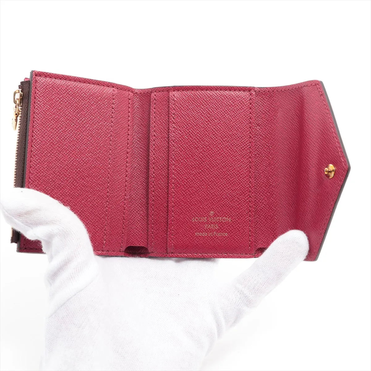 Louis Vuitton Zoe Wallet Monogram Fuchsia 3344