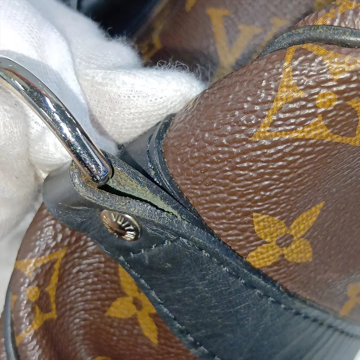 Louis Vuitton Keepall 55cm Bandouliere Monogram Macassar 3465