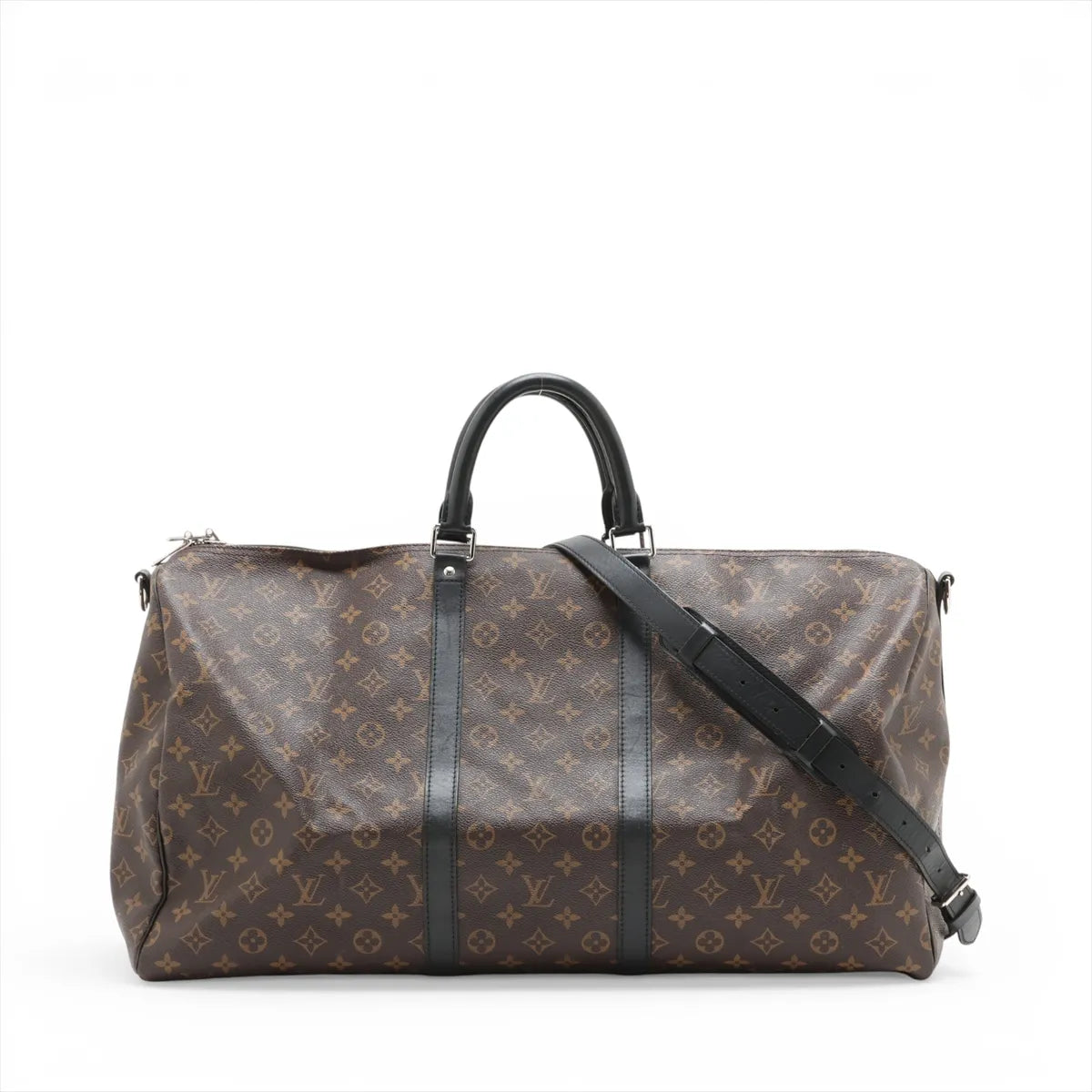 Louis Vuitton Keepall 55cm Bandouliere Monogram Macassar 3465