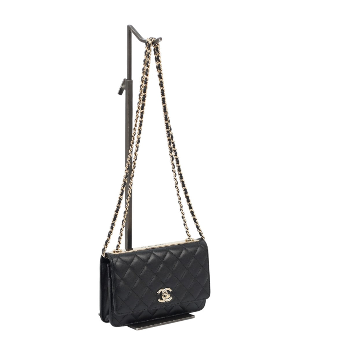 Chanel Trendy WOC Black Lambskin 3028