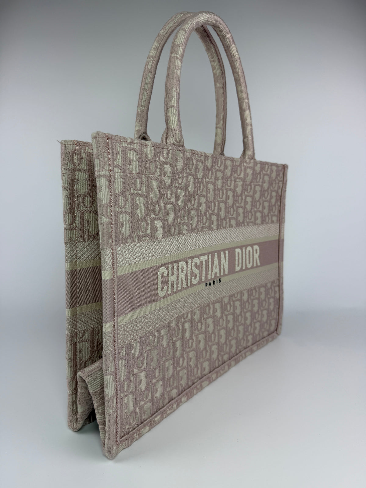 Dior Medium Book Tote Pink Oblique