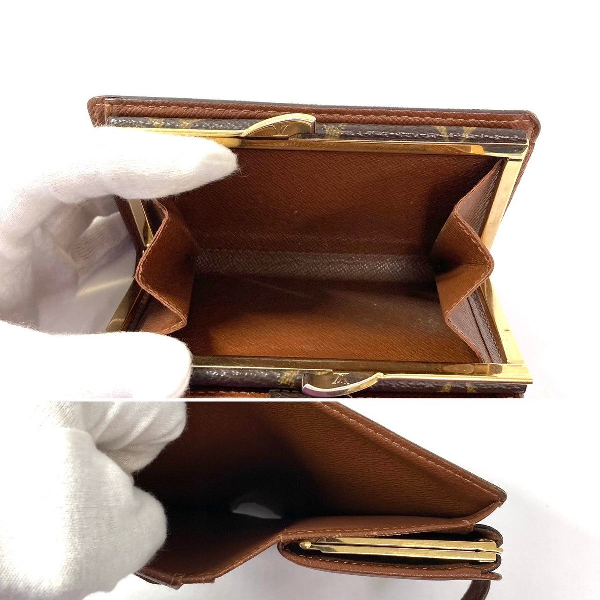 Louis Vuitton French Wallet Monogram 2927