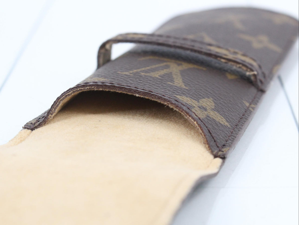Louis Vuitton Etui Stylo Pen Case Monogram 2972