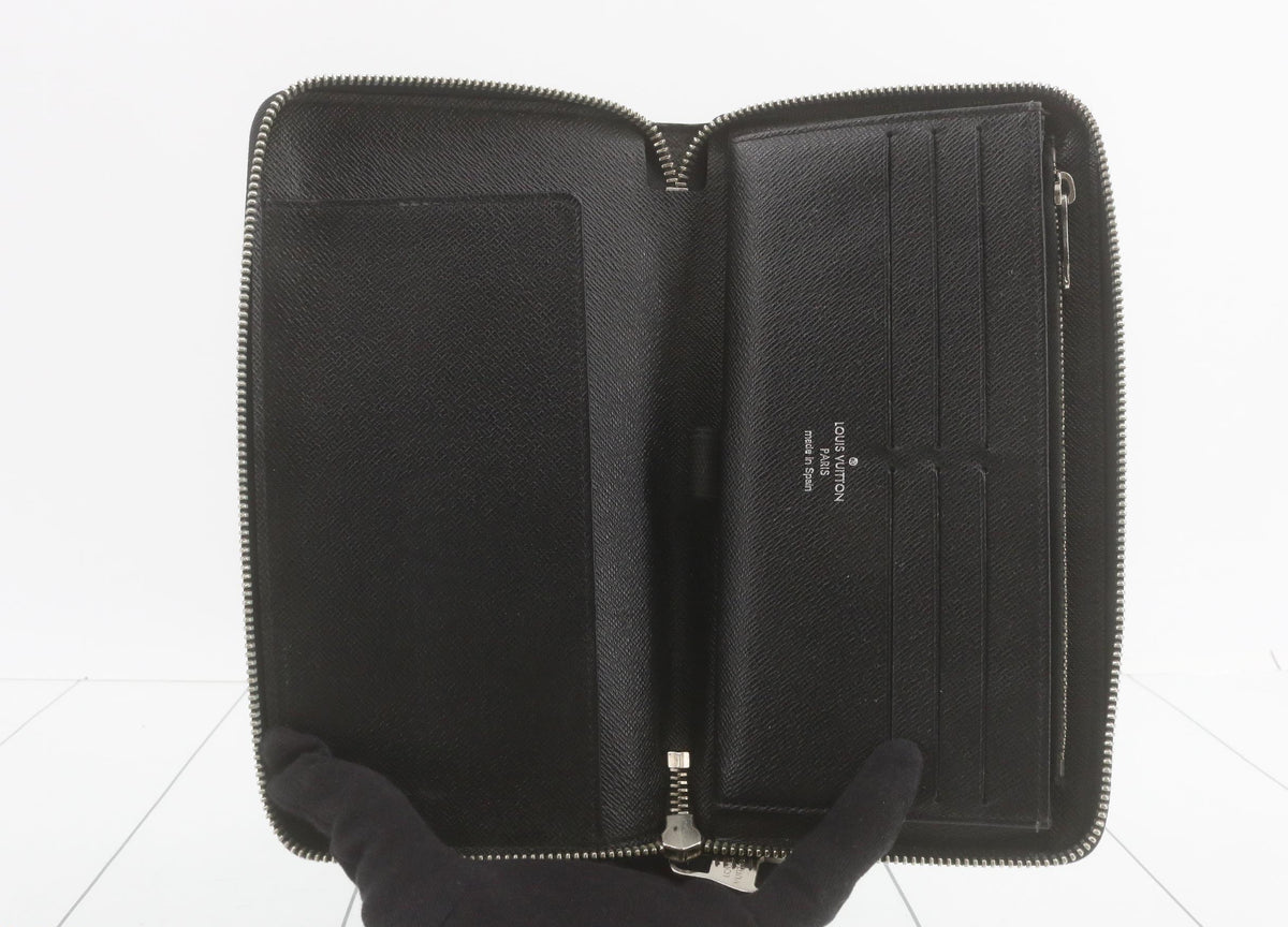 Louis Vuitton Zippy Organizer Damier Graphite 3117