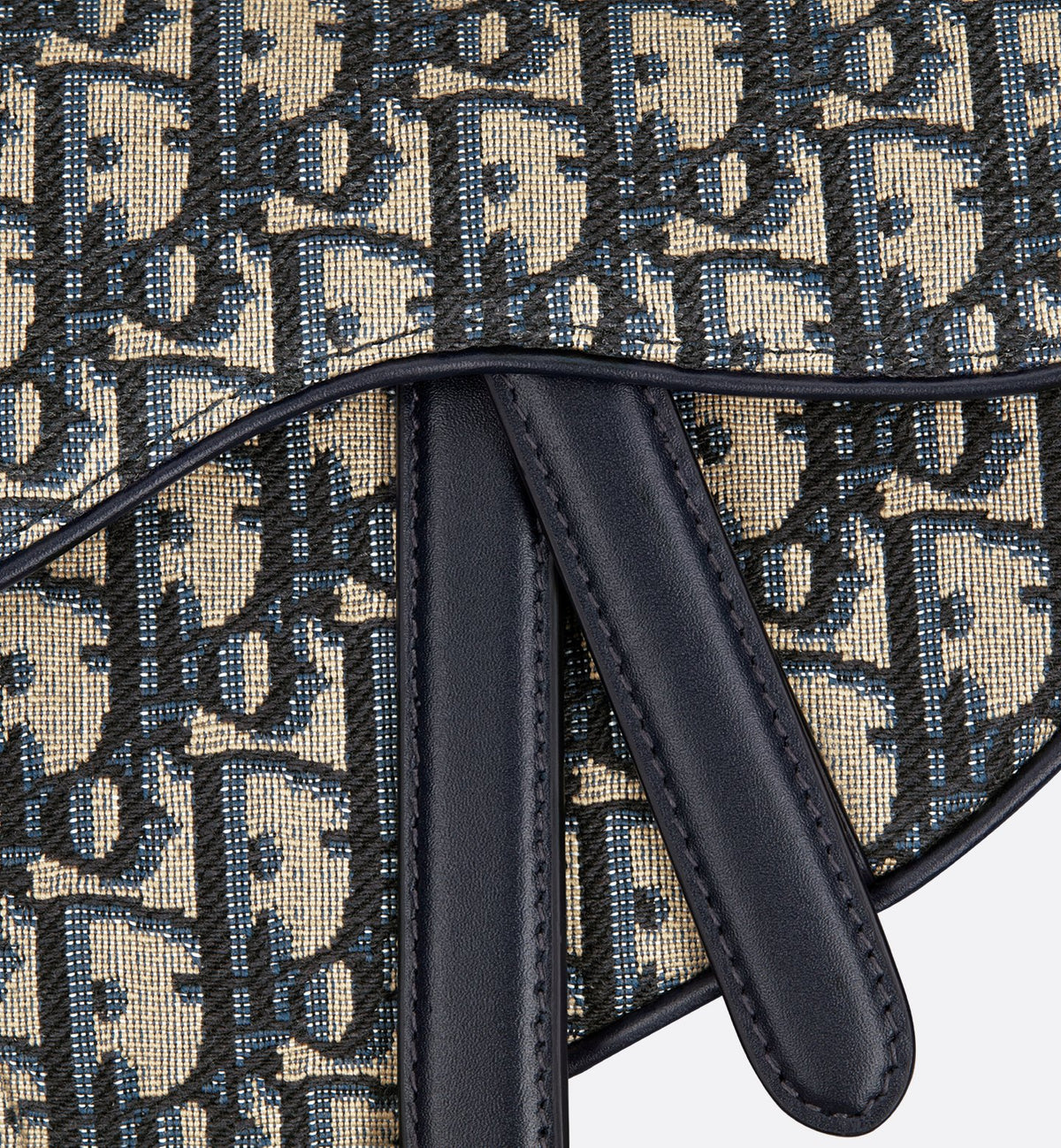 Dior Mini Saddle Bag Crossbody Blue 2894