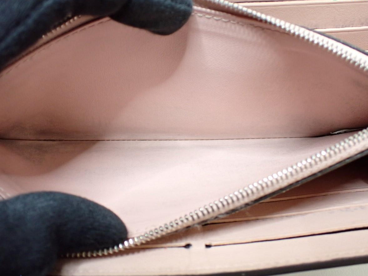 Louis Vuitton Iris Wallet Pink Magnolia Mahina Leather 2979